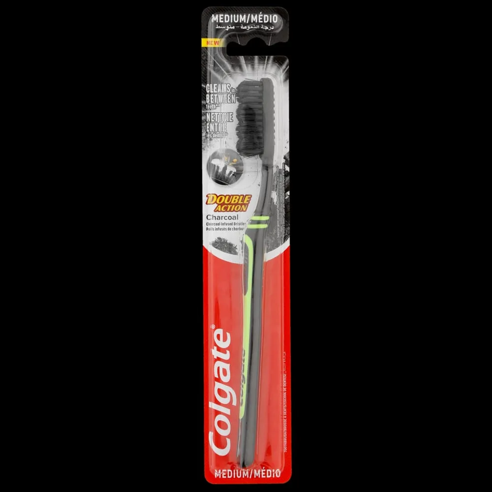 Double Action Charcoal Toothbrush